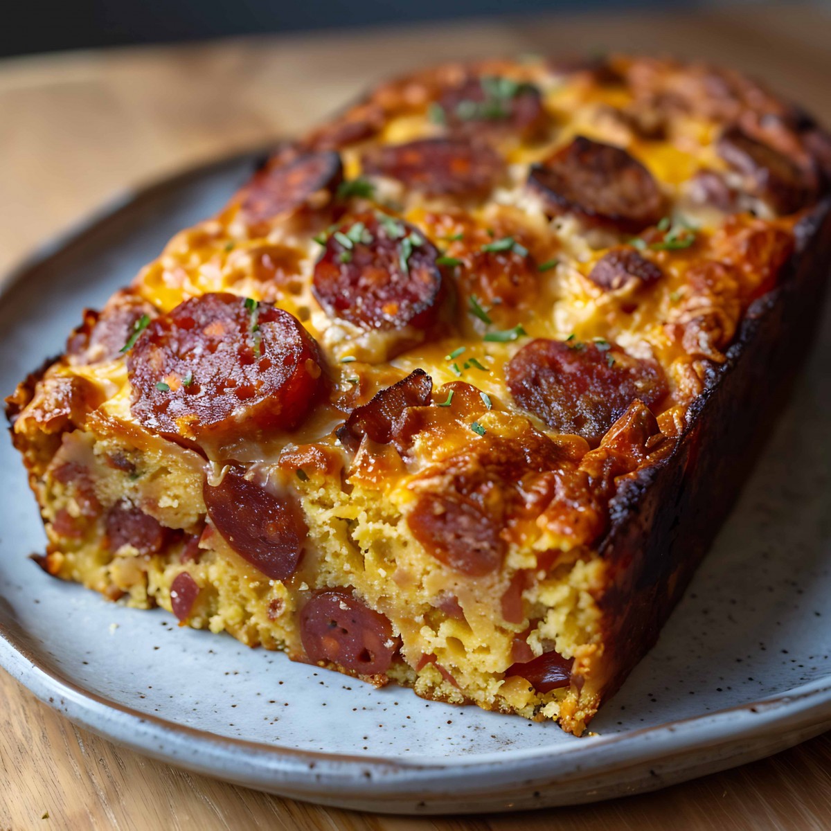 Cake potiron Chorizo